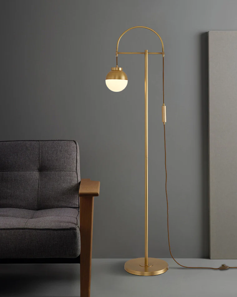 WOMO Bauhaus Globe Floor Lamp-WM7016 - Image 6