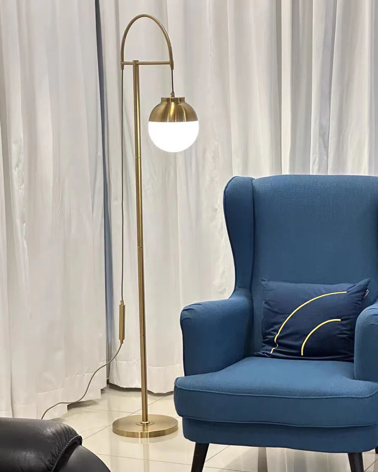 WOMO Bauhaus Globe Floor Lamp-WM7016 - Image 7