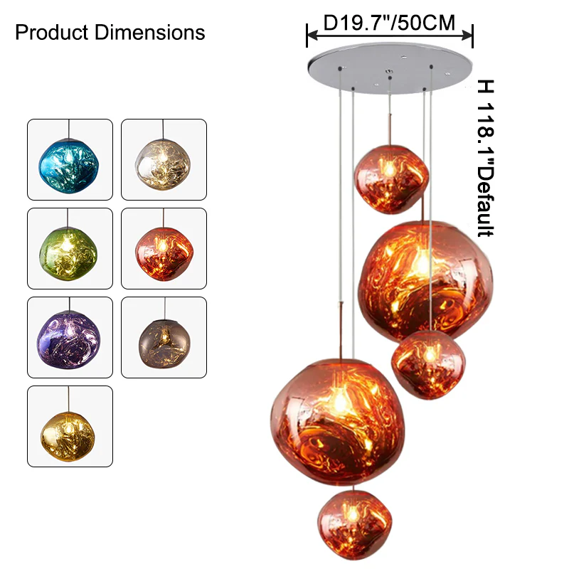 WOMO Melt Hanging Lava Lamp-WM2043 - Image 127
