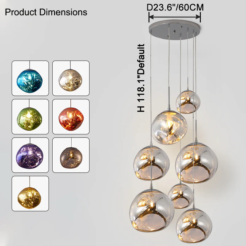 WOMO Melt Hanging Lava Lamp-WM2043 - Image 129