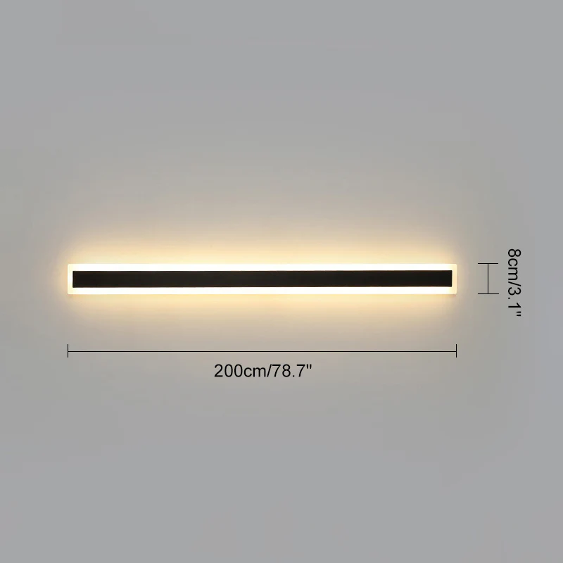 WOMO Outdoor Linear Wall Light-WM9001 - Image 83