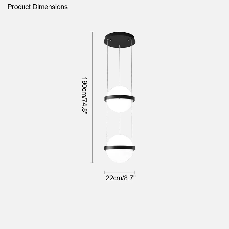 WOMO Plant Globe Pendant Light-WM2155 - Image 46