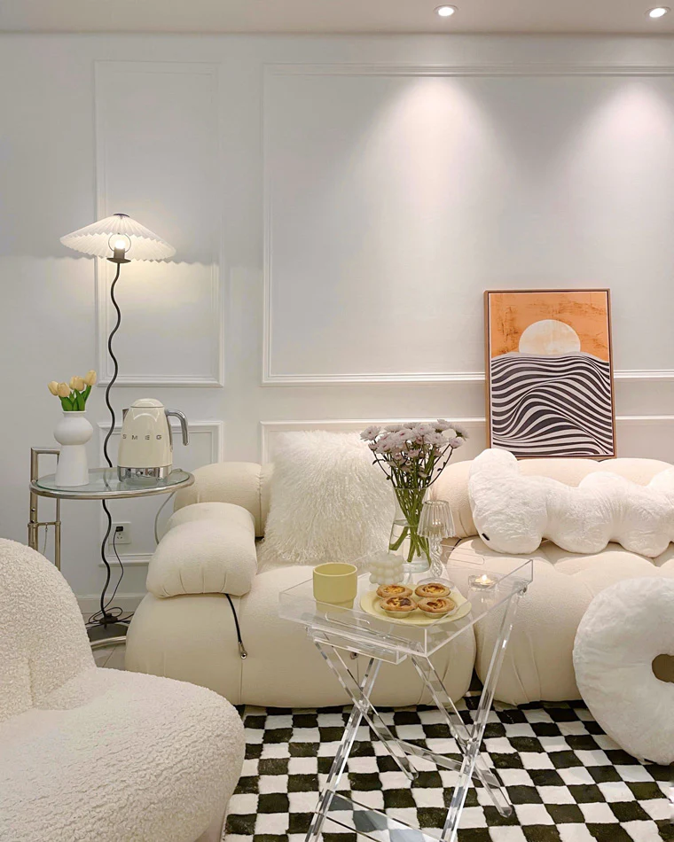 WOMO Pleated Squiggle Floor Lamp-WM7011 - Image 10