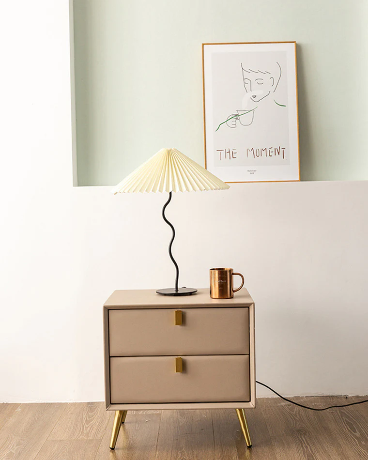 WOMO Pleated Squiggle Floor Lamp-WM7011 - Image 19