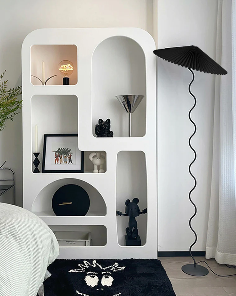 WOMO Pleated Squiggle Floor Lamp-WM7011 - Image 21