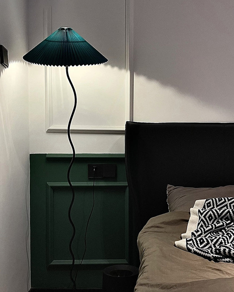 WOMO Pleated Squiggle Floor Lamp-WM7011 - Image 22