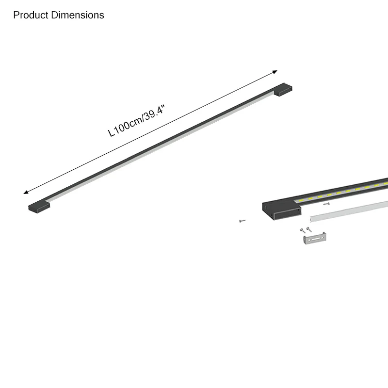 WOMO Long Linear Stairwell Wall Sconce-WM6018 - Image 23