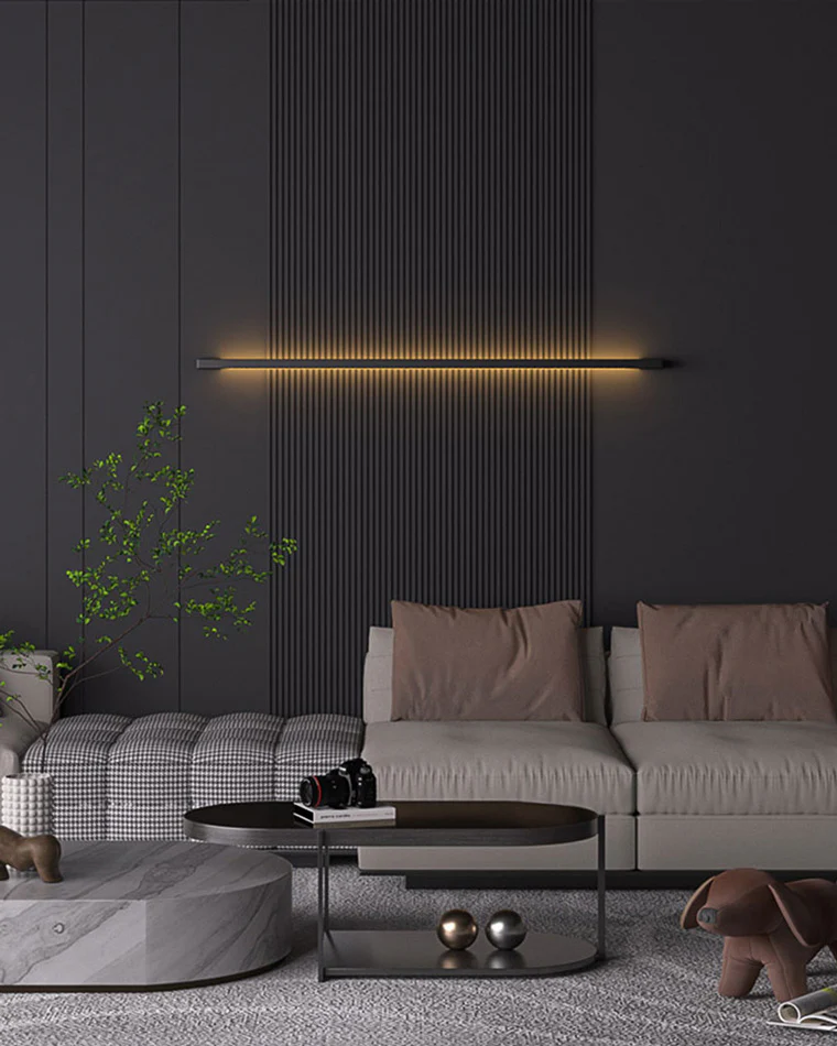 WOMO Long Linear Stairwell Wall Sconce-WM6018 - Image 9