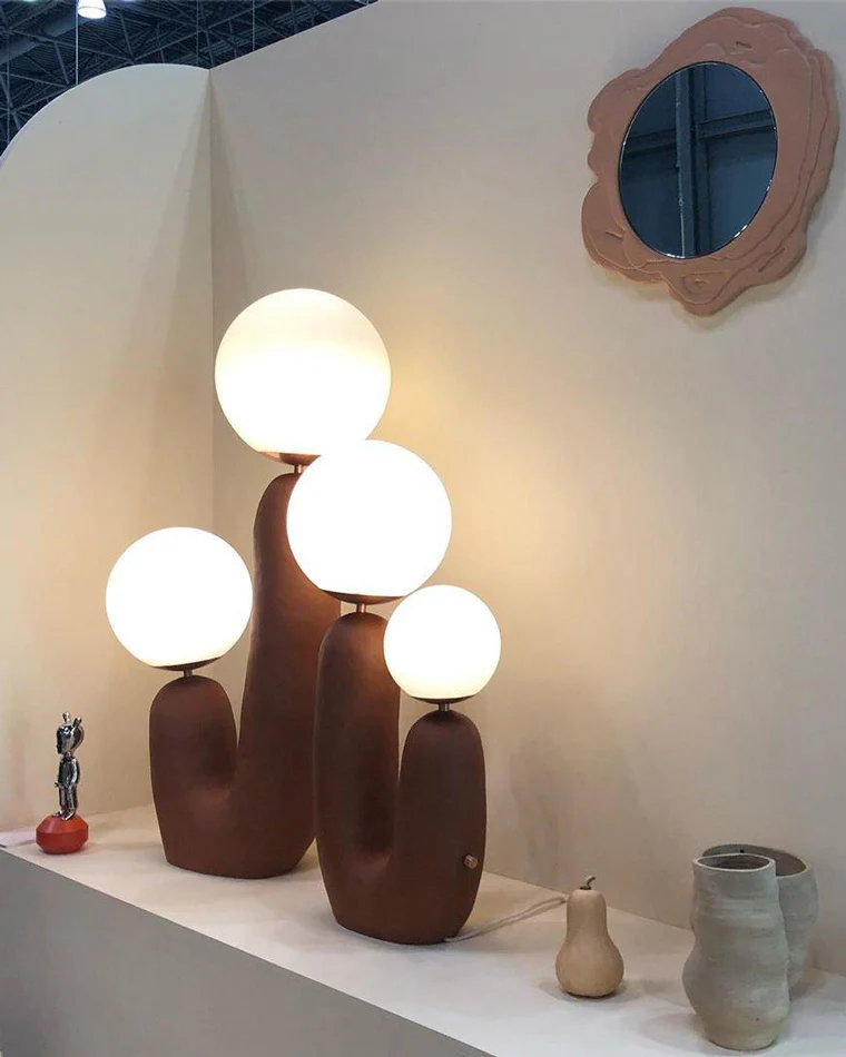 WOMO Globe Sculptural Table Lamp-WM8007 - Image 2