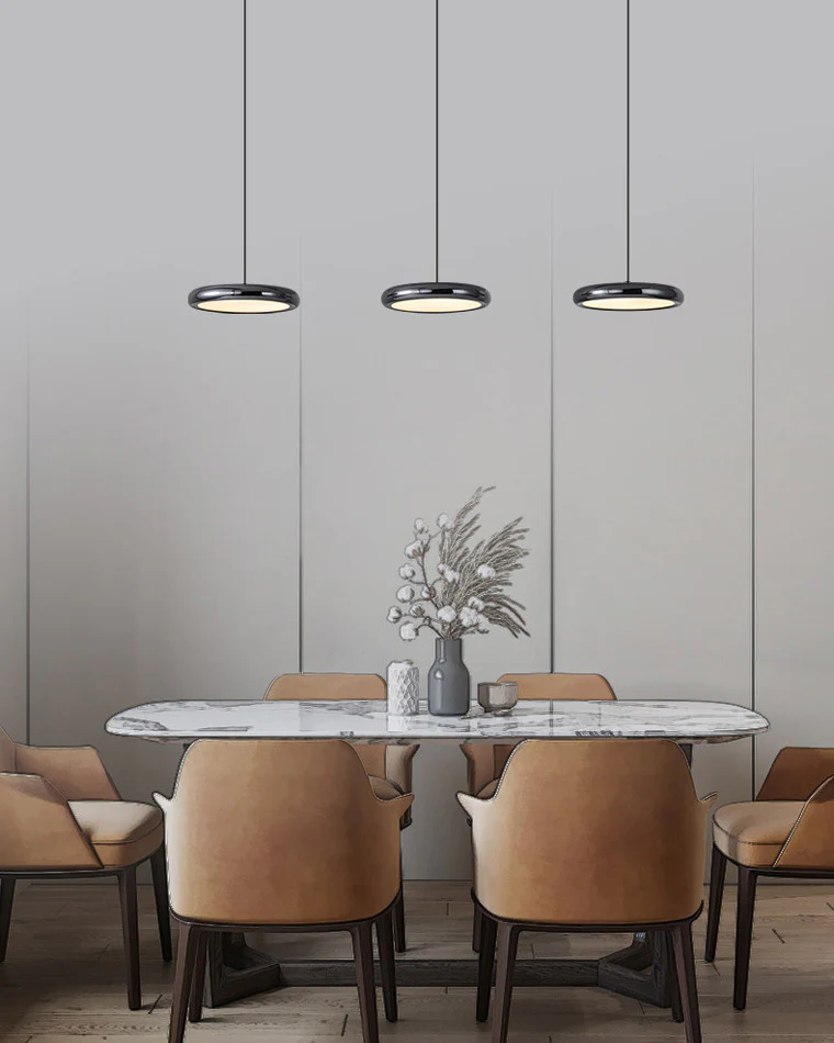 WOMO 3 Light Disc Pendant Light-WM2015 - Image 20