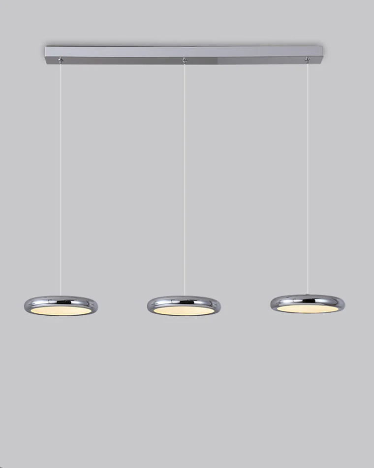 WOMO 3 Light Disc Pendant Light-WM2015 - Image 23