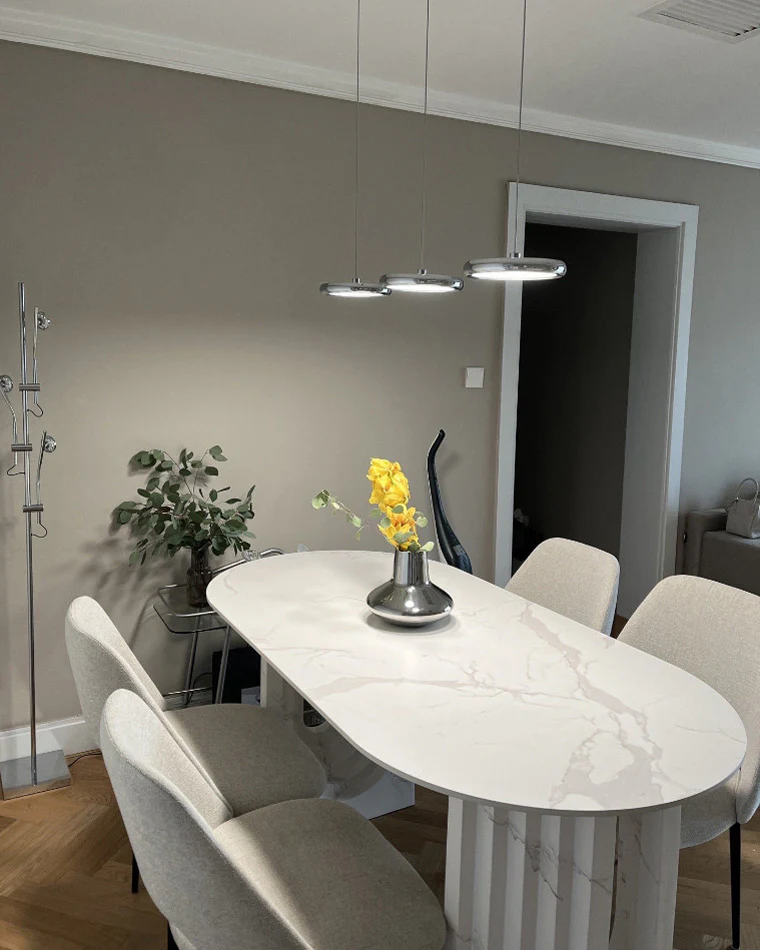WOMO 3 Light Disc Pendant Light-WM2015 - Image 25