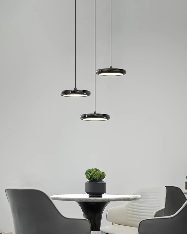 WOMO 3 Light Disc Pendant Light-WM2015 - Image 29