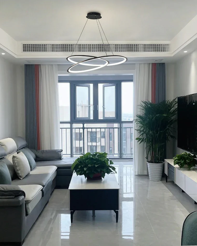 WOMO Swirl Led Chandelier-WM2073 - Image 10
