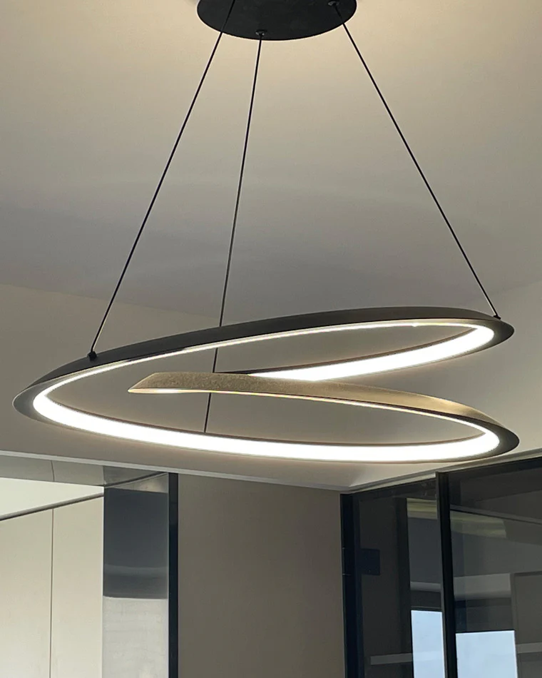 WOMO Swirl Led Chandelier-WM2073 - Image 15