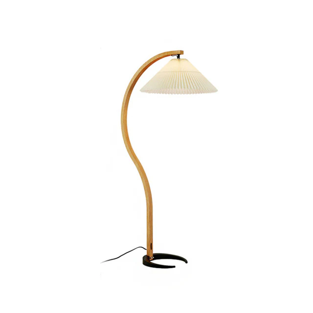 WOMO Pleated Gooseneck Floor Lamp-WM7013 - Image 39