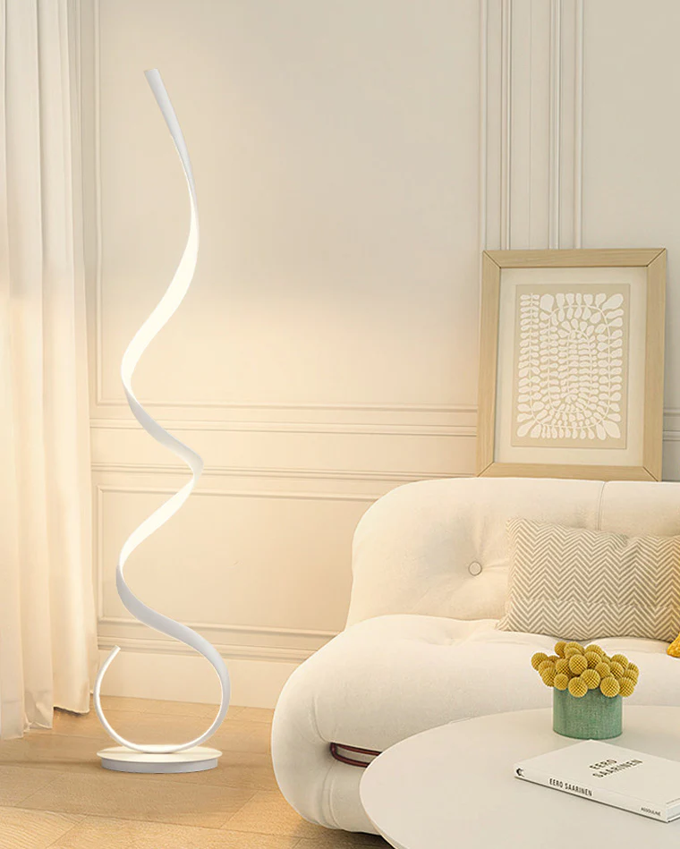 WOMO Spiral LED Floor Lamp-WM7017 - Image 15
