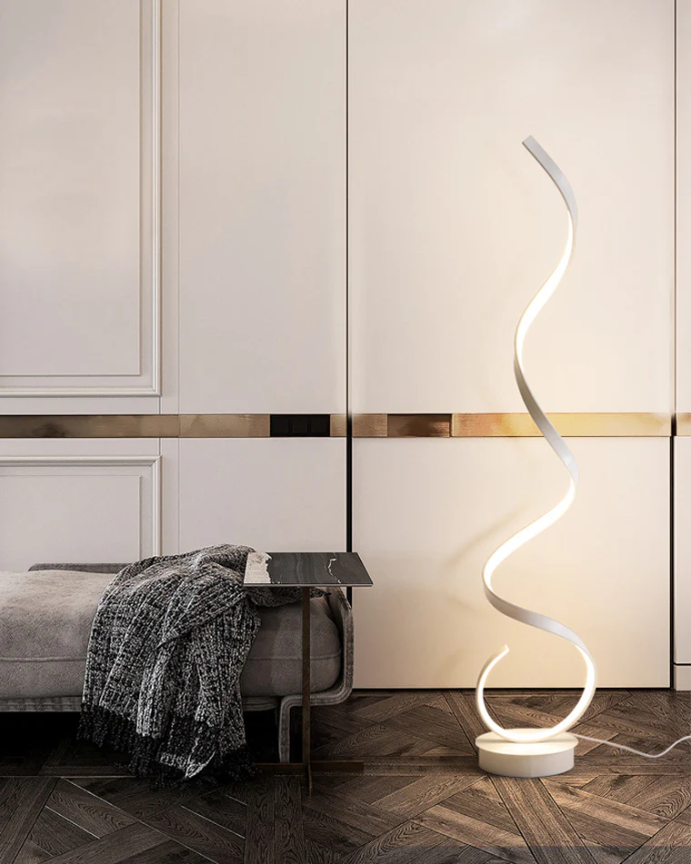 WOMO Spiral LED Floor Lamp-WM7017 - Image 8