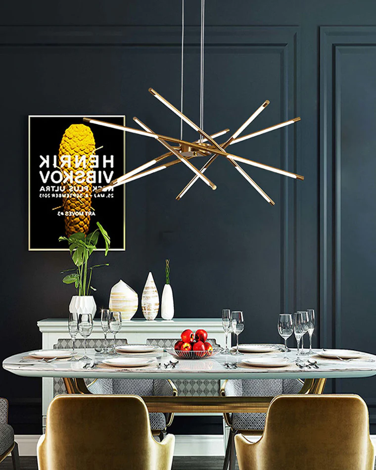 WOMO Light Rods LED Chandelier-WM2034 - Image 7