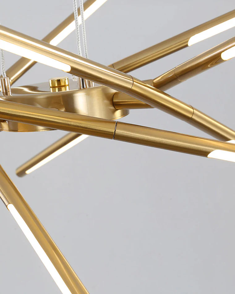 WOMO Light Rods LED Chandelier-WM2034 - Image 8