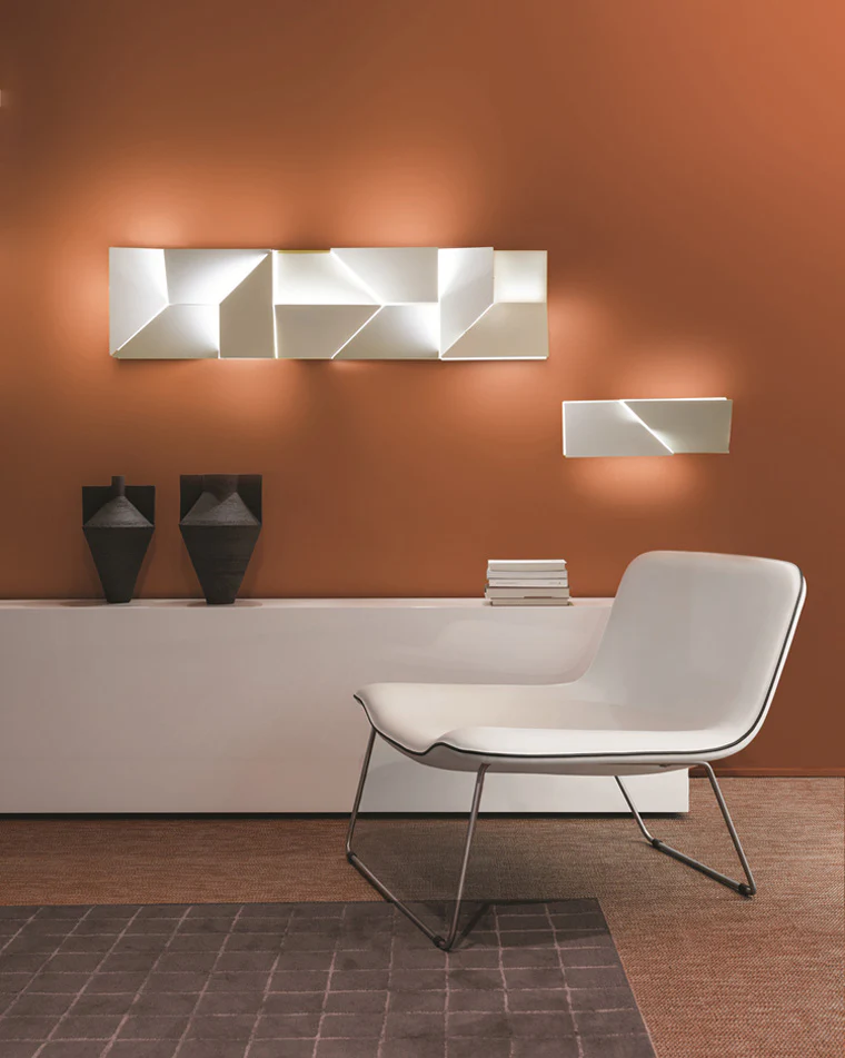 WOMO Rectangular Sculptural Art Wall Sconce-WM6020 - Image 13