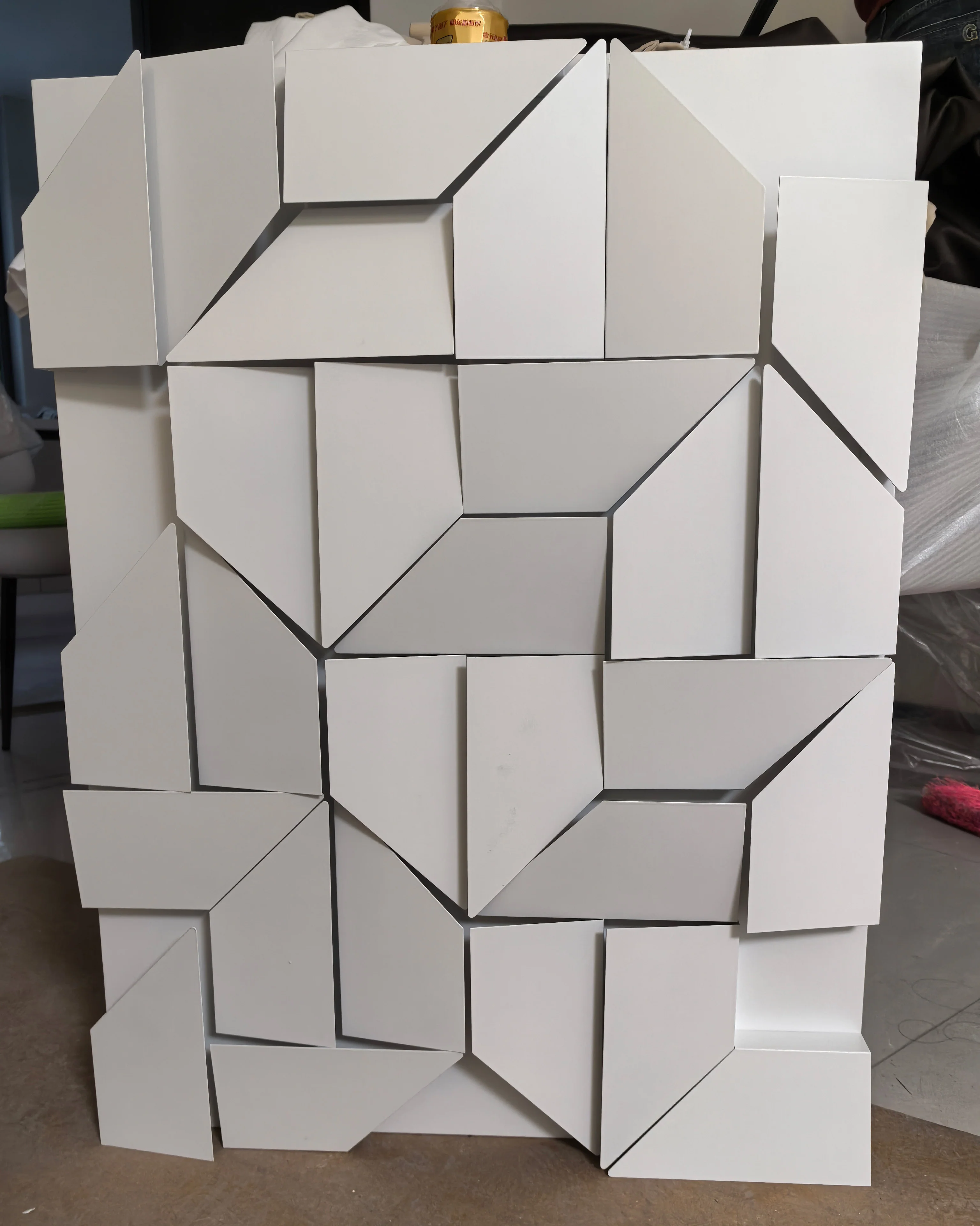 WOMO Rectangular Sculptural Art Wall Sconce-WM6020 - Image 21