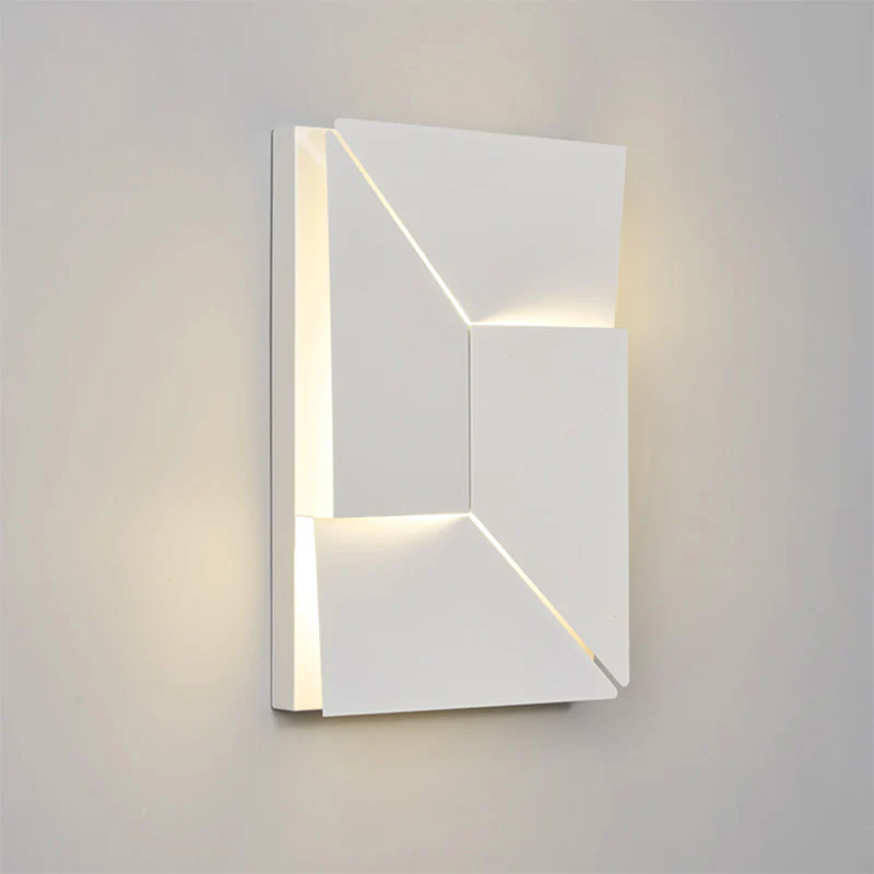 WOMO Rectangular Sculptural Art Wall Sconce-WM6020 - Image 25
