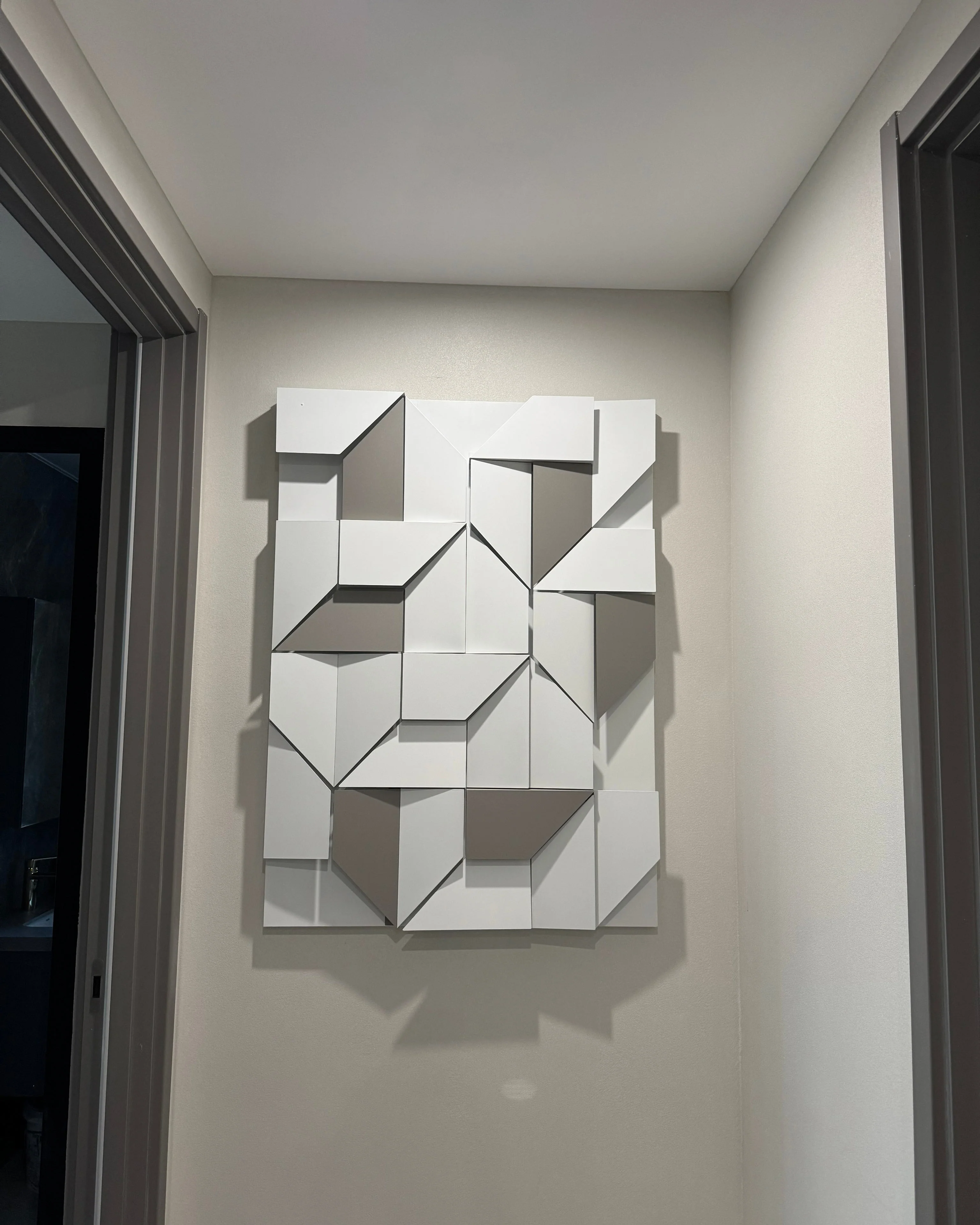WOMO Rectangular Sculptural Art Wall Sconce-WM6020 - Image 33