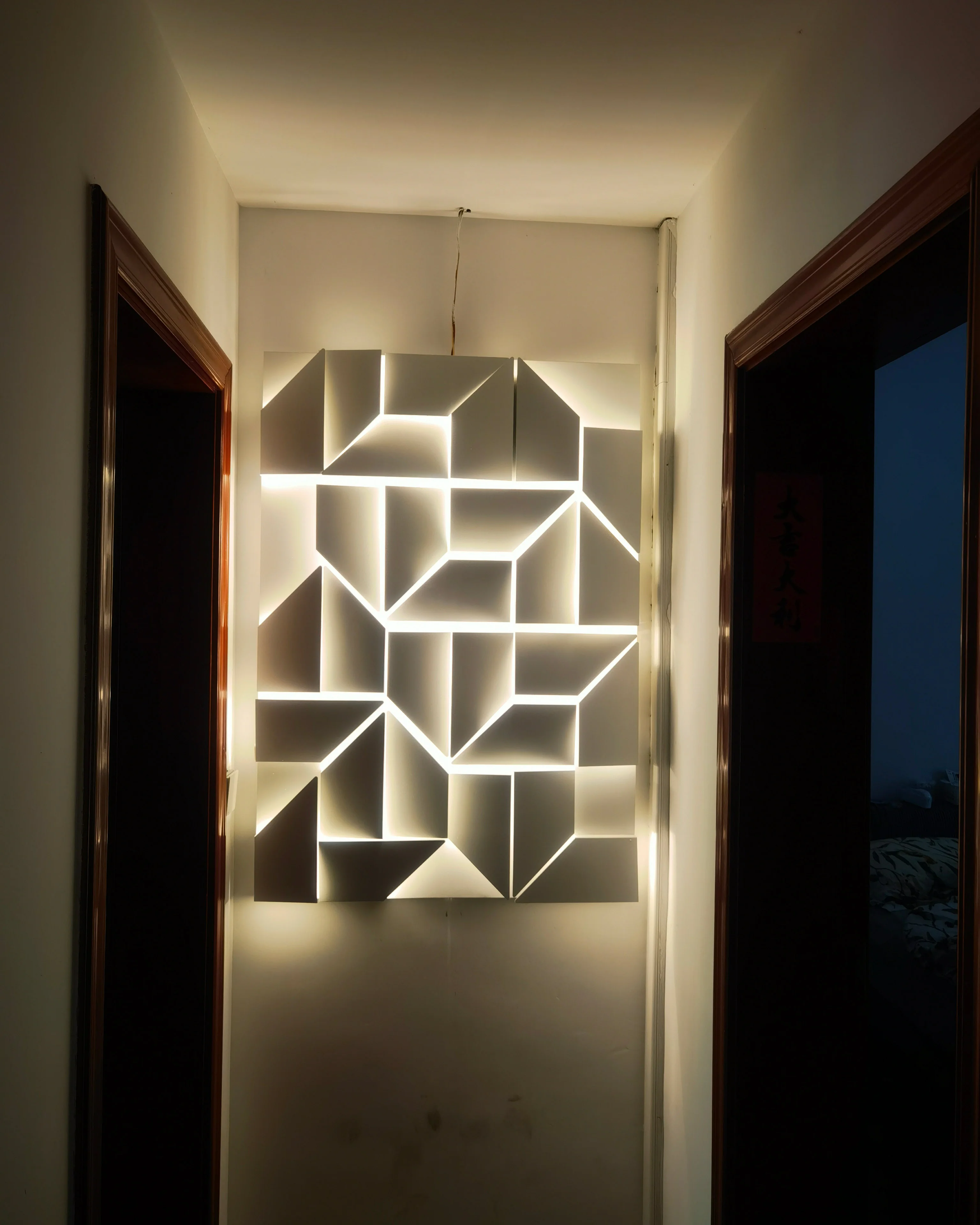 WOMO Rectangular Sculptural Art Wall Sconce-WM6020 - Image 37