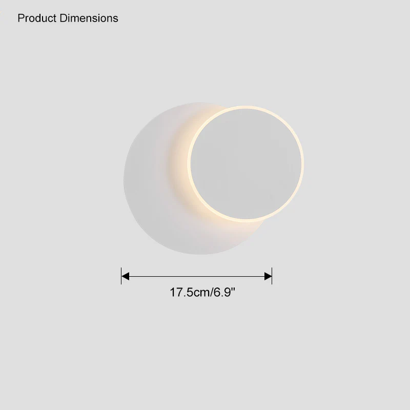 WOMO Eclipses Round Wall Sconce-WM6010 - Image 19