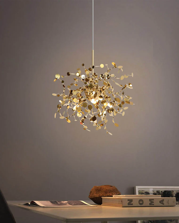 WOMO Argent/Gold Cloud Multi Pendant Chandelier-WM2042 - Image 13