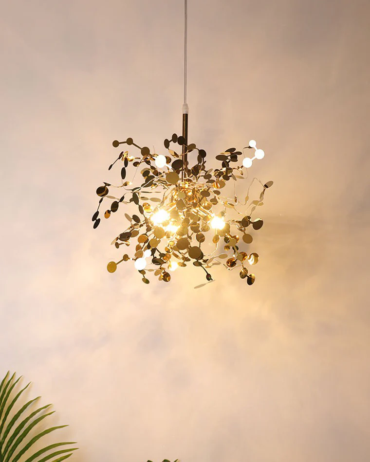 WOMO Argent/Gold Cloud Multi Pendant Chandelier-WM2042 - Image 29