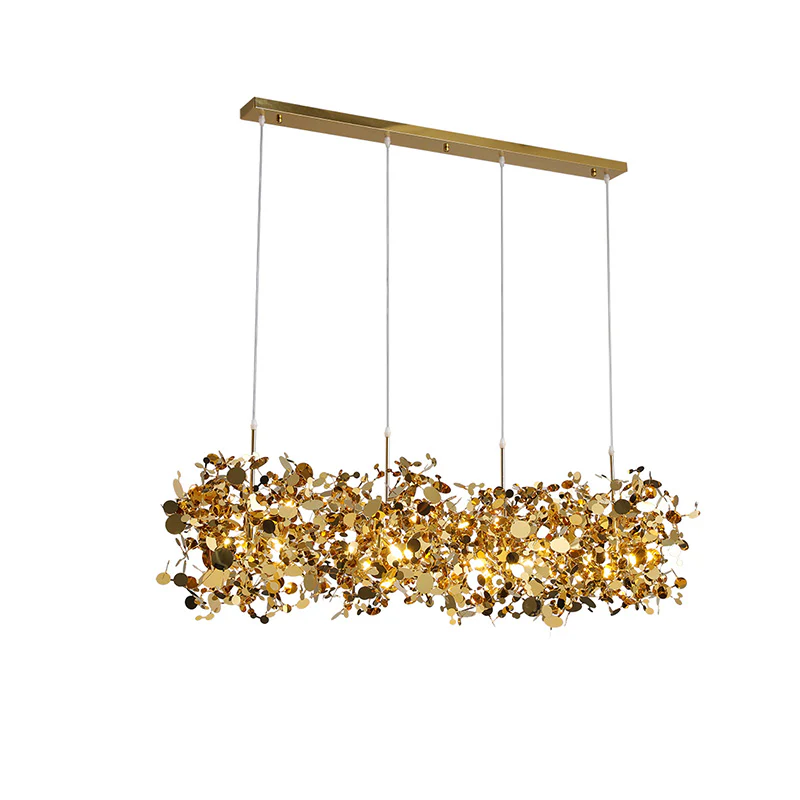 WOMO Argent/Gold Cloud Multi Pendant Chandelier-WM2042 - Image 41