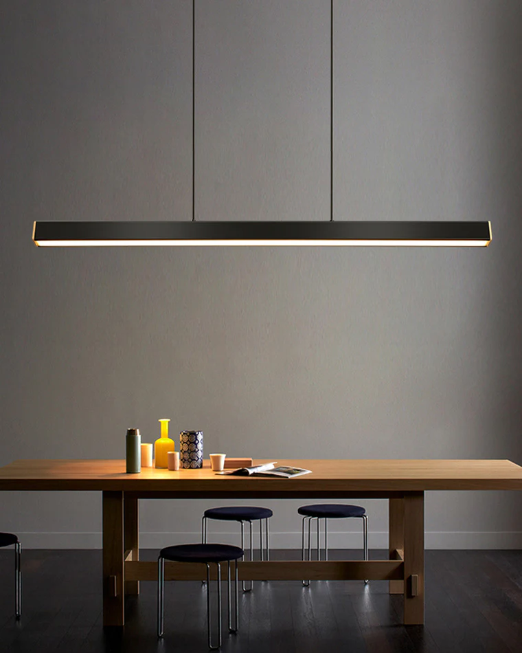 WOMO Minimalist Linear Kitchen Pendant Light-WM2002 - Image 11