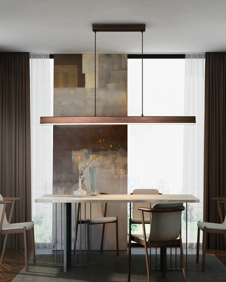 WOMO Minimalist Linear Kitchen Pendant Light-WM2002 - Image 12