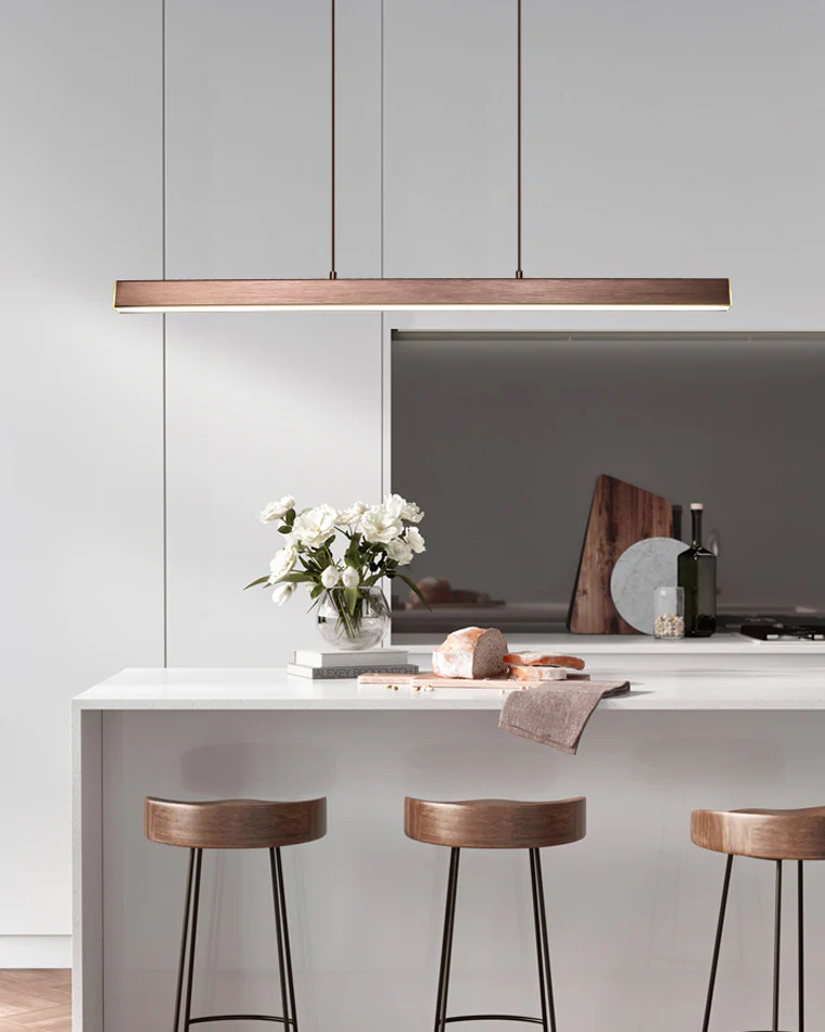 WOMO Minimalist Linear Kitchen Pendant Light-WM2002 - Image 14