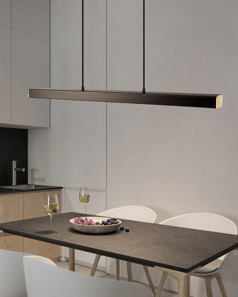 WOMO Minimalist Linear Kitchen Pendant Light-WM2002 - Image 15