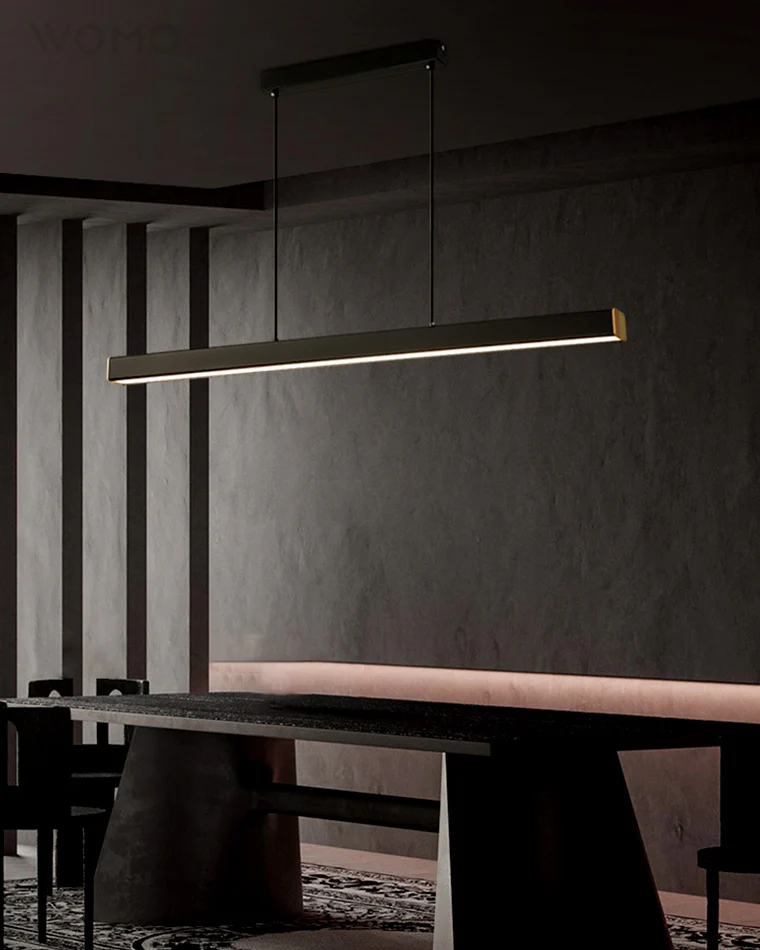 WOMO Minimalist Linear Kitchen Pendant Light-WM2002 - Image 16