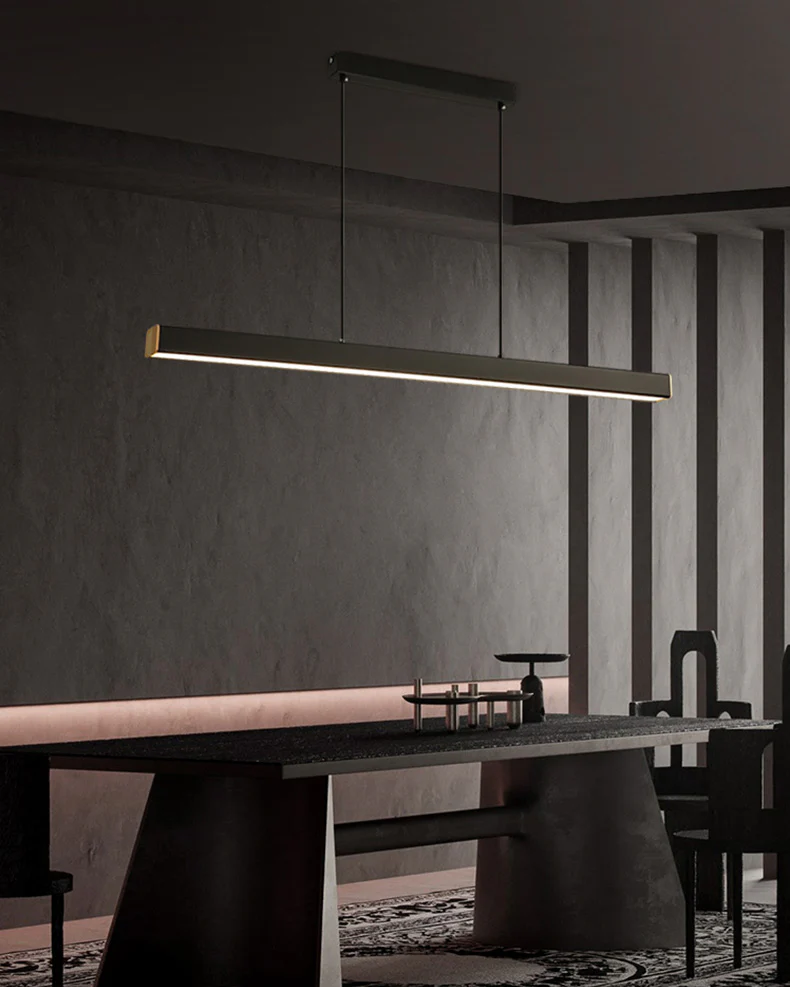 WOMO Minimalist Linear Kitchen Pendant Light-WM2002 - Image 17