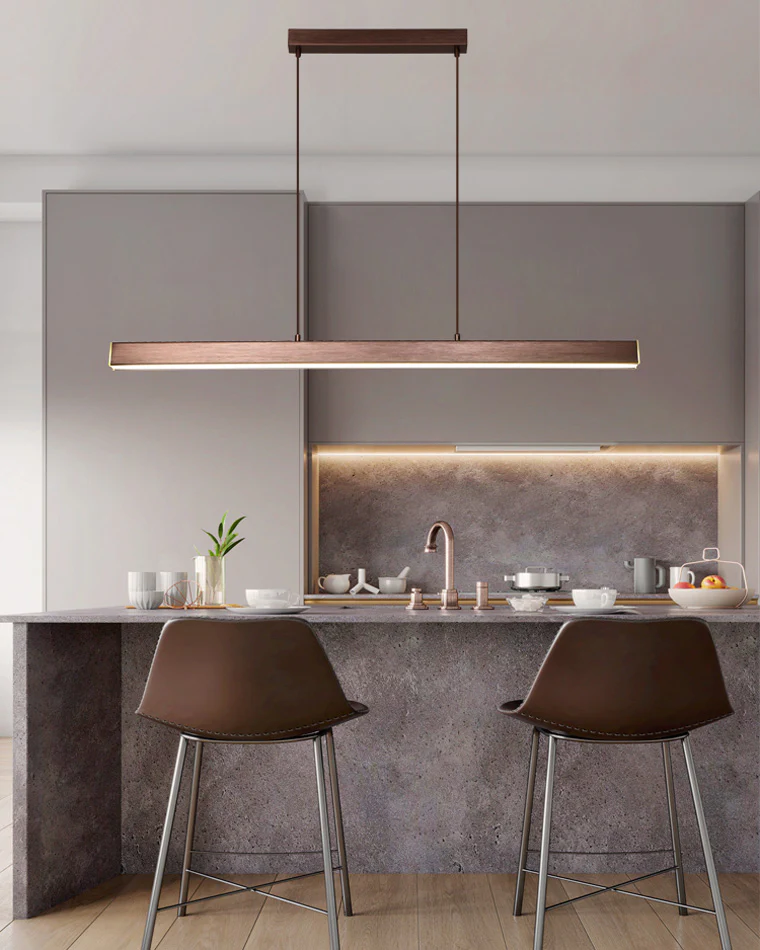 WOMO Minimalist Linear Kitchen Pendant Light-WM2002 - Image 20