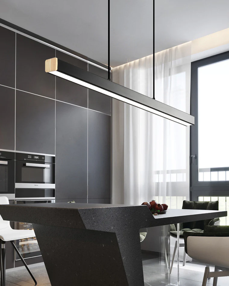WOMO Minimalist Linear Kitchen Pendant Light-WM2002 - Image 22