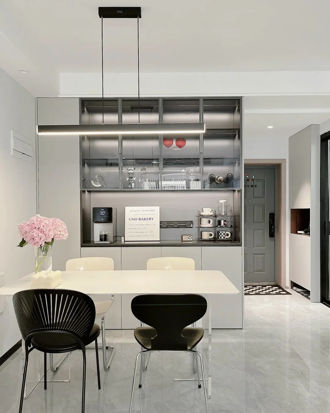 WOMO Minimalist Linear Kitchen Pendant Light-WM2002 - Image 5
