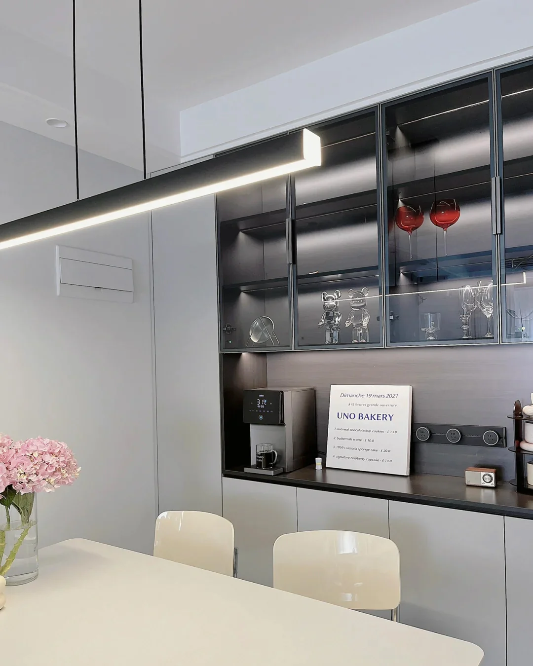 WOMO Minimalist Linear Kitchen Pendant Light-WM2002 - Image 6