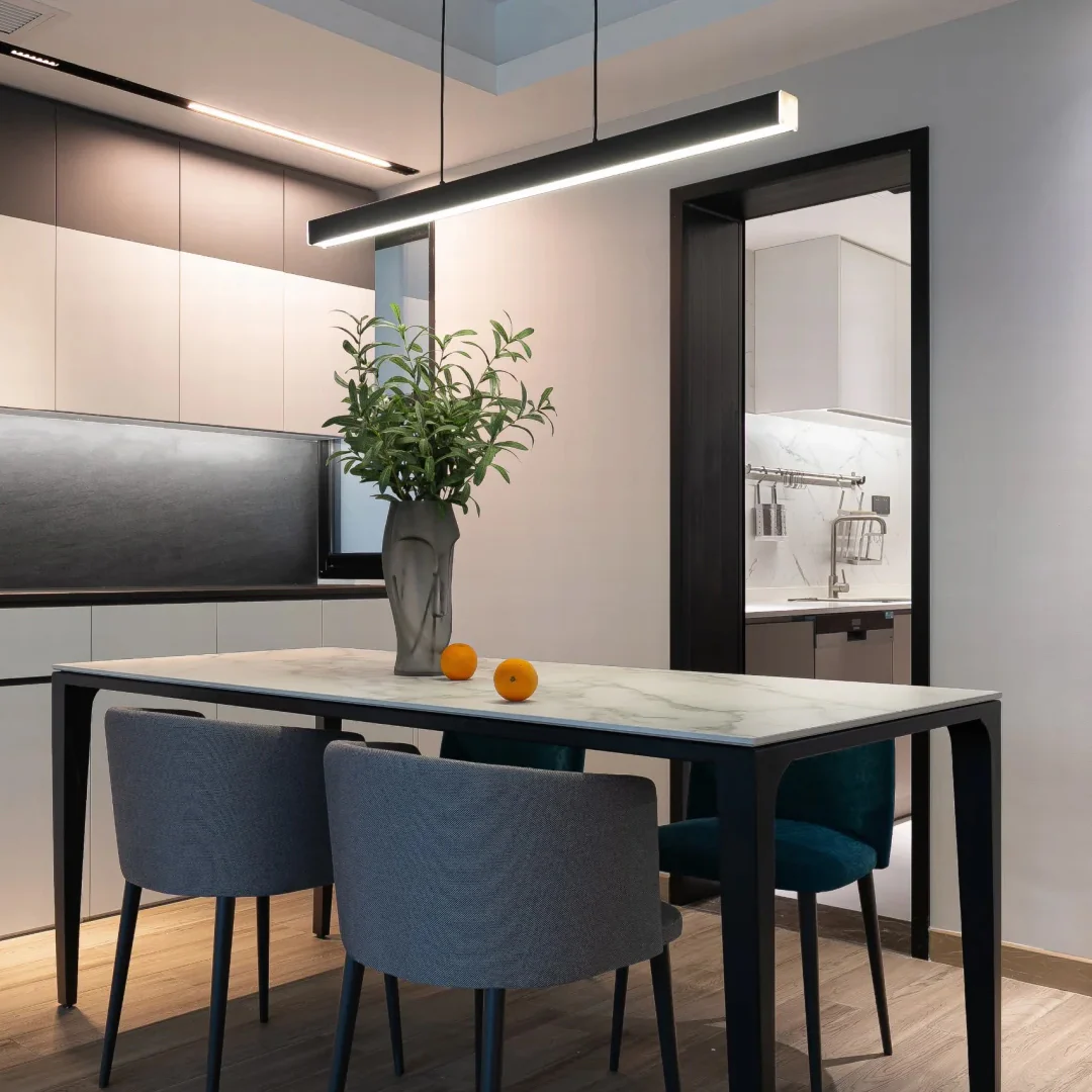 WOMO Minimalist Linear Kitchen Pendant Light-WM2002 - Image 8
