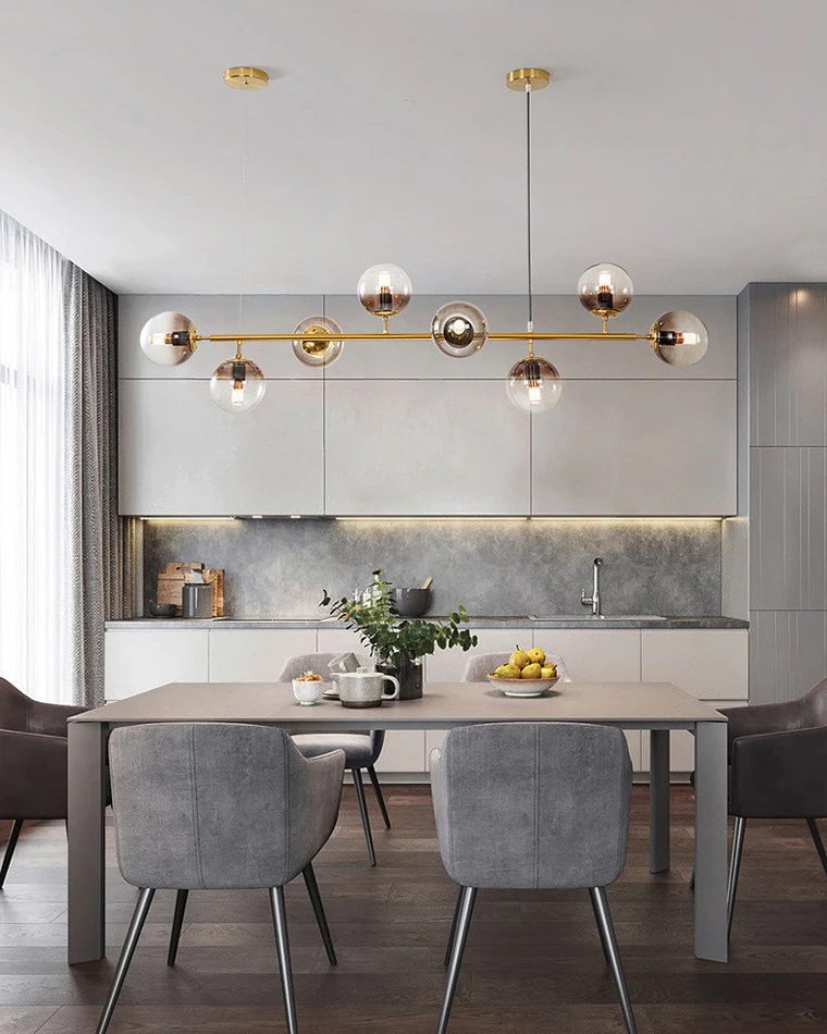 WOMO Linear Globe Chandelier-WM2070 - Image 2