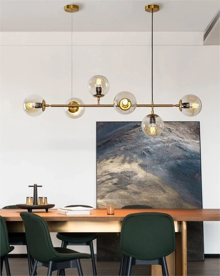 WOMO Linear Globe Chandelier-WM2070 - Image 4