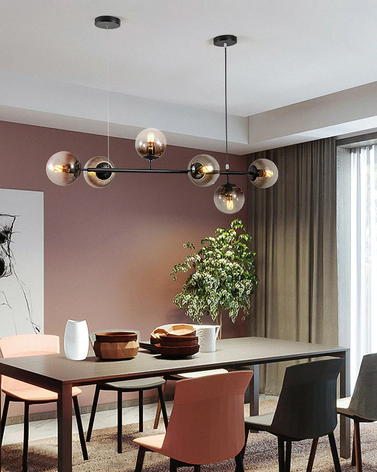 WOMO Linear Globe Chandelier-WM2070 - Image 7