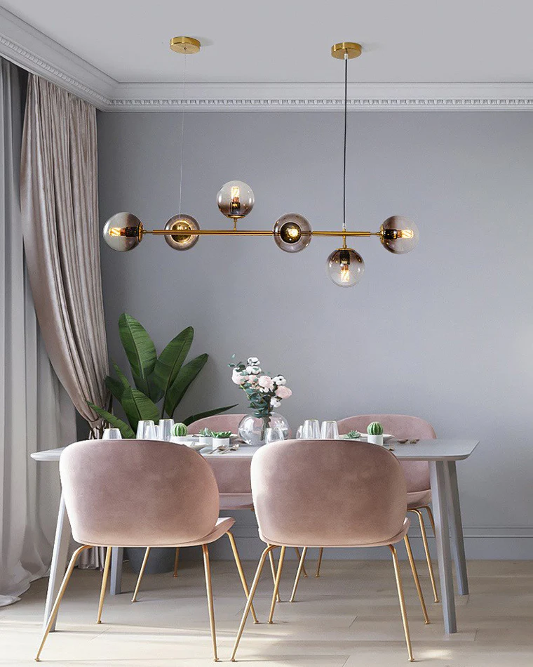 WOMO Linear Globe Chandelier-WM2070 - Image 9