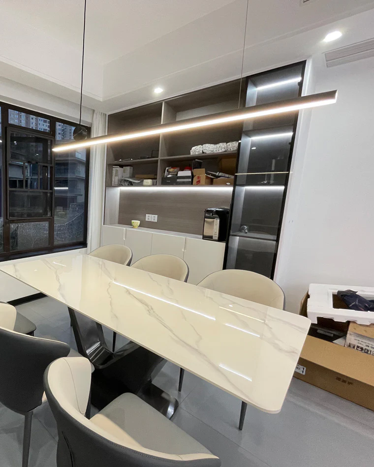 WOMO Linear Pendant Light-WM2035 - Image 11