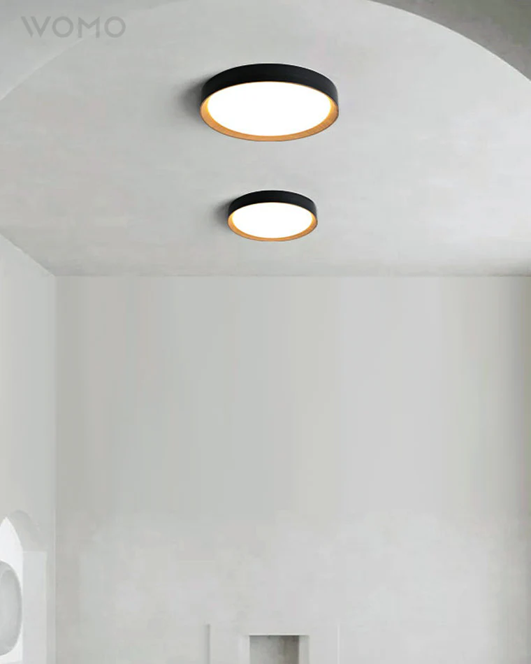 WOMO Oak Grain Round Ceiling Light-WM1017 - Image 13